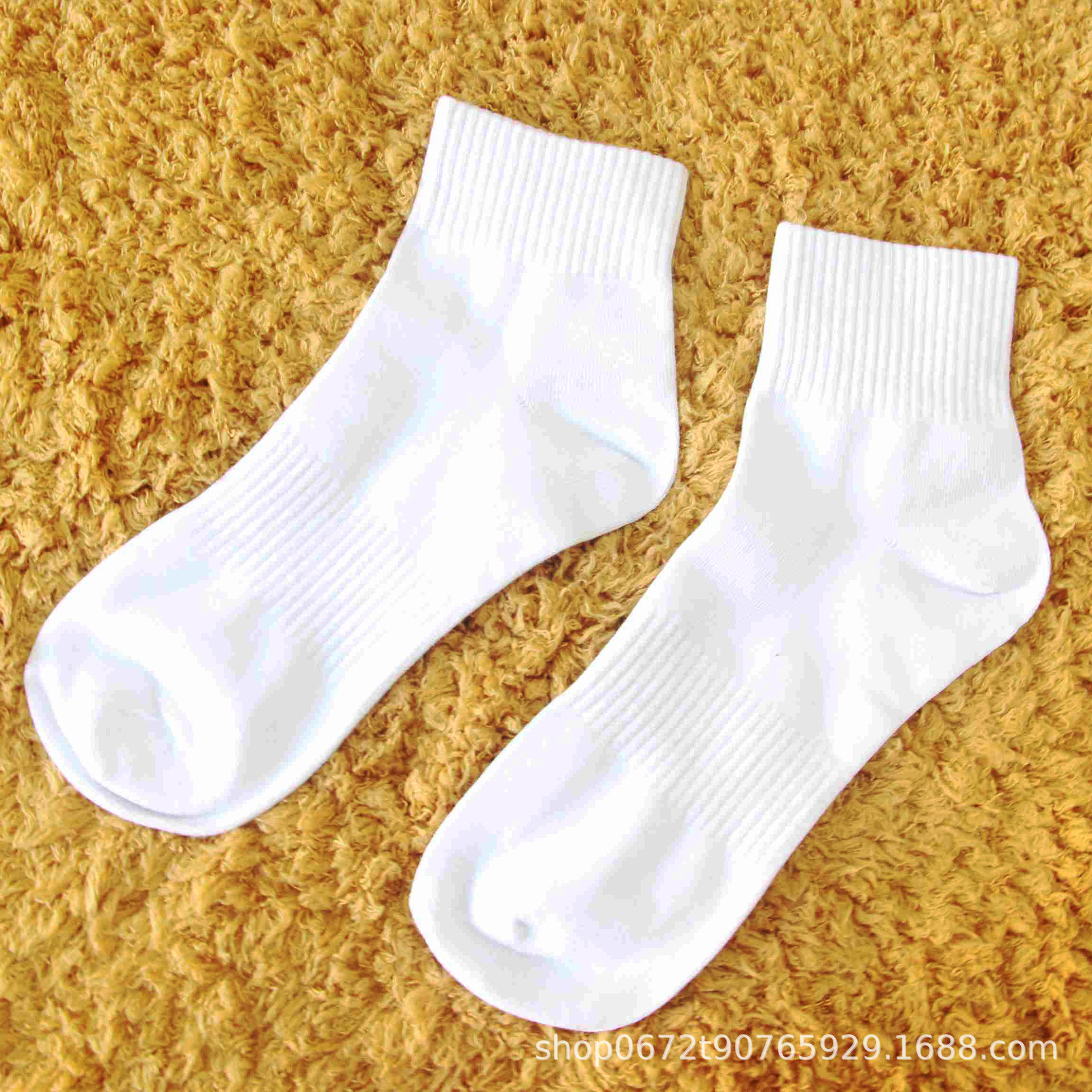 Pure Cotton Winter Socks Adult Ankle Socks